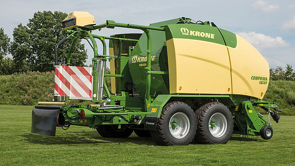 The variable combination baler and wrapper Comprima CV