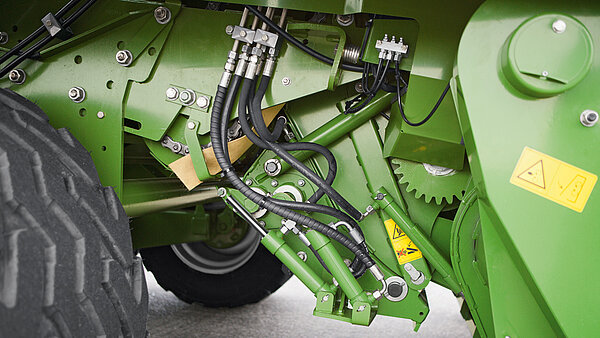 Optional feature: hydraulic blade group control