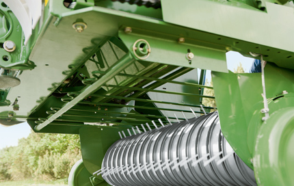 The crop press roller